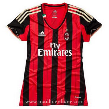 Maillot AC Milan Femme Domicile 2013-2014